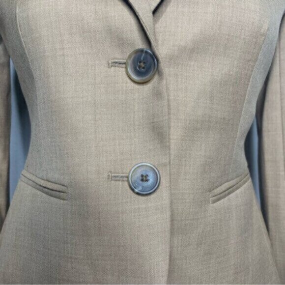 J. Crew Tan Wool Single Breasted Blazer - Picture 8 of 13